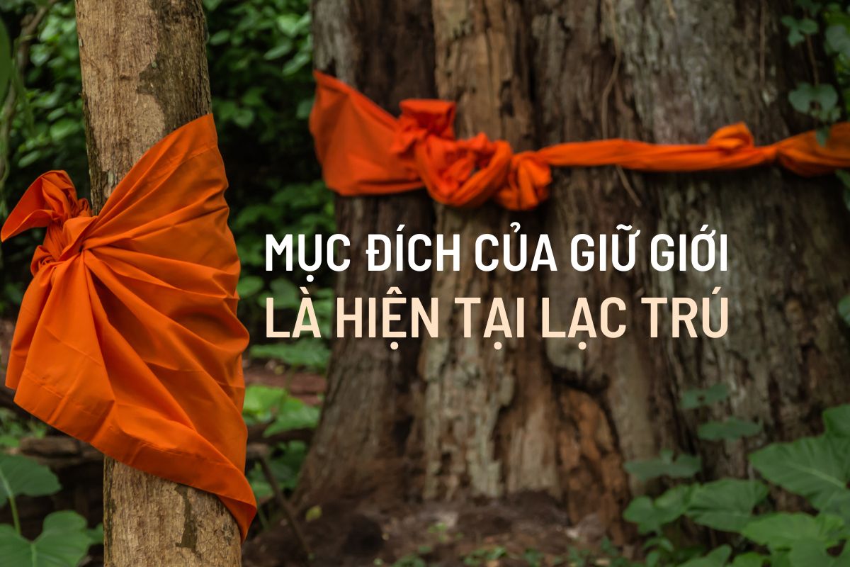 Mục đích của giữ giới là hiện tại lạc trú