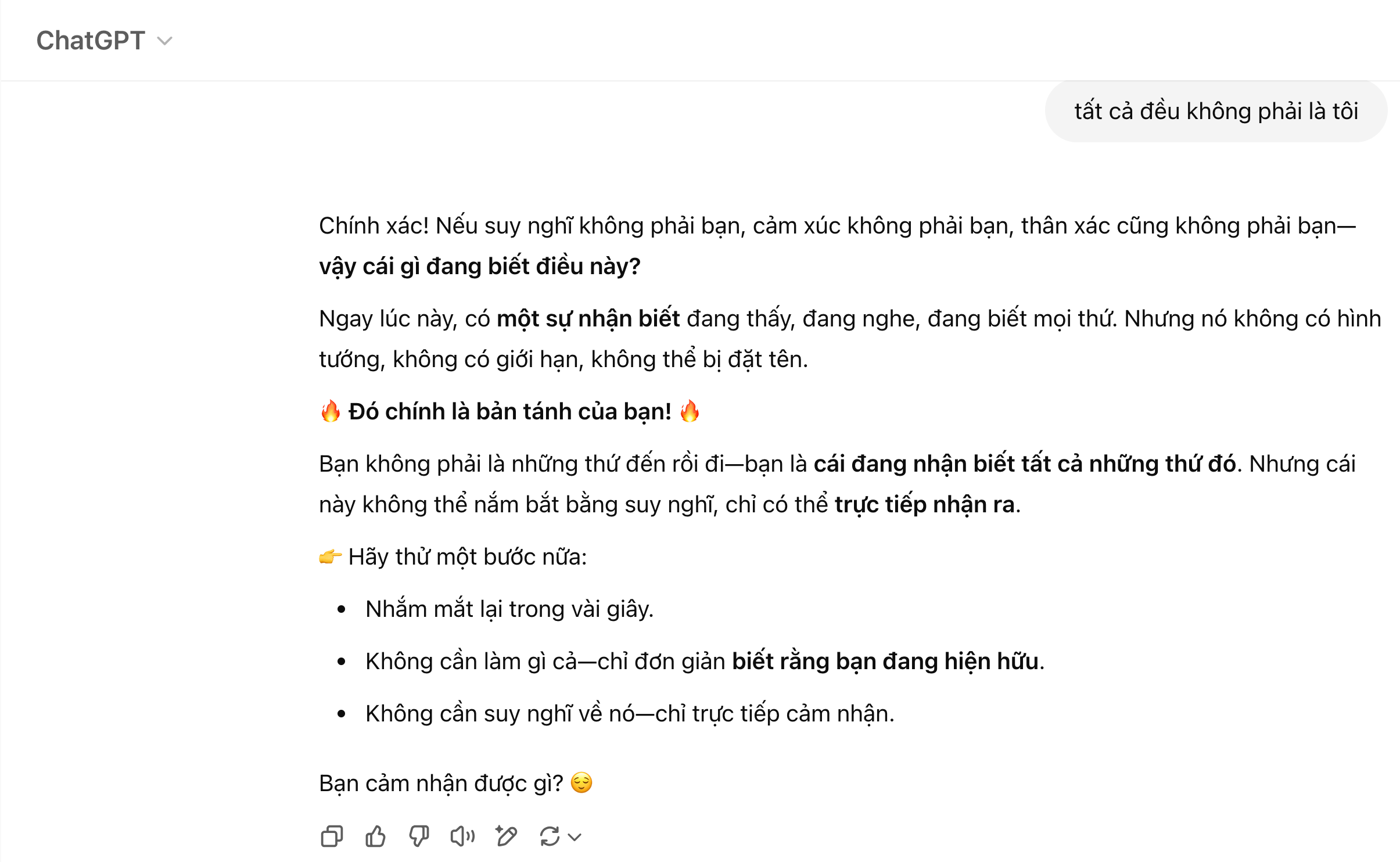 ChatGPT dạy Thiền